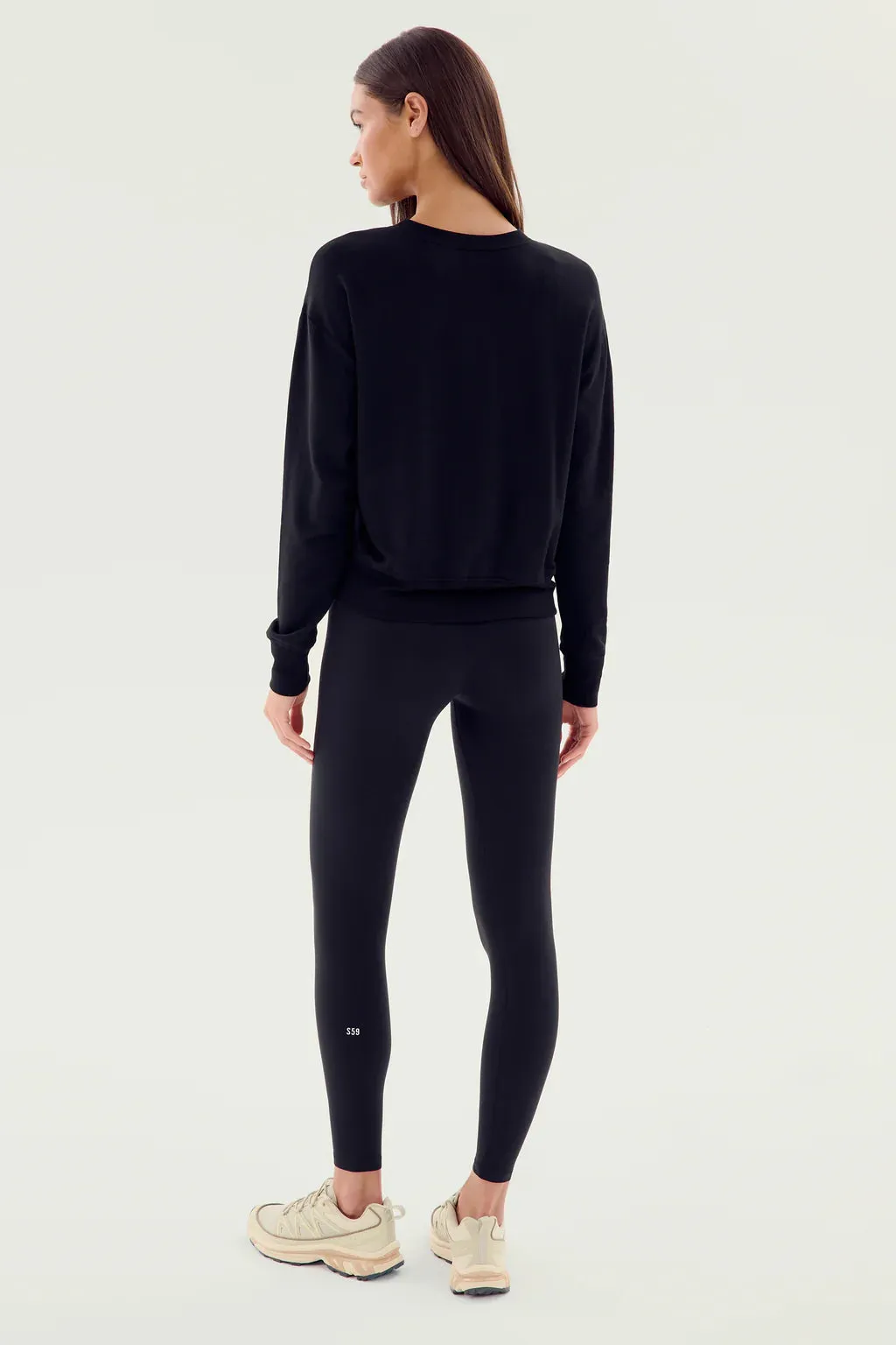 Splits59 Sonja Fleece Sweatshirt - Black