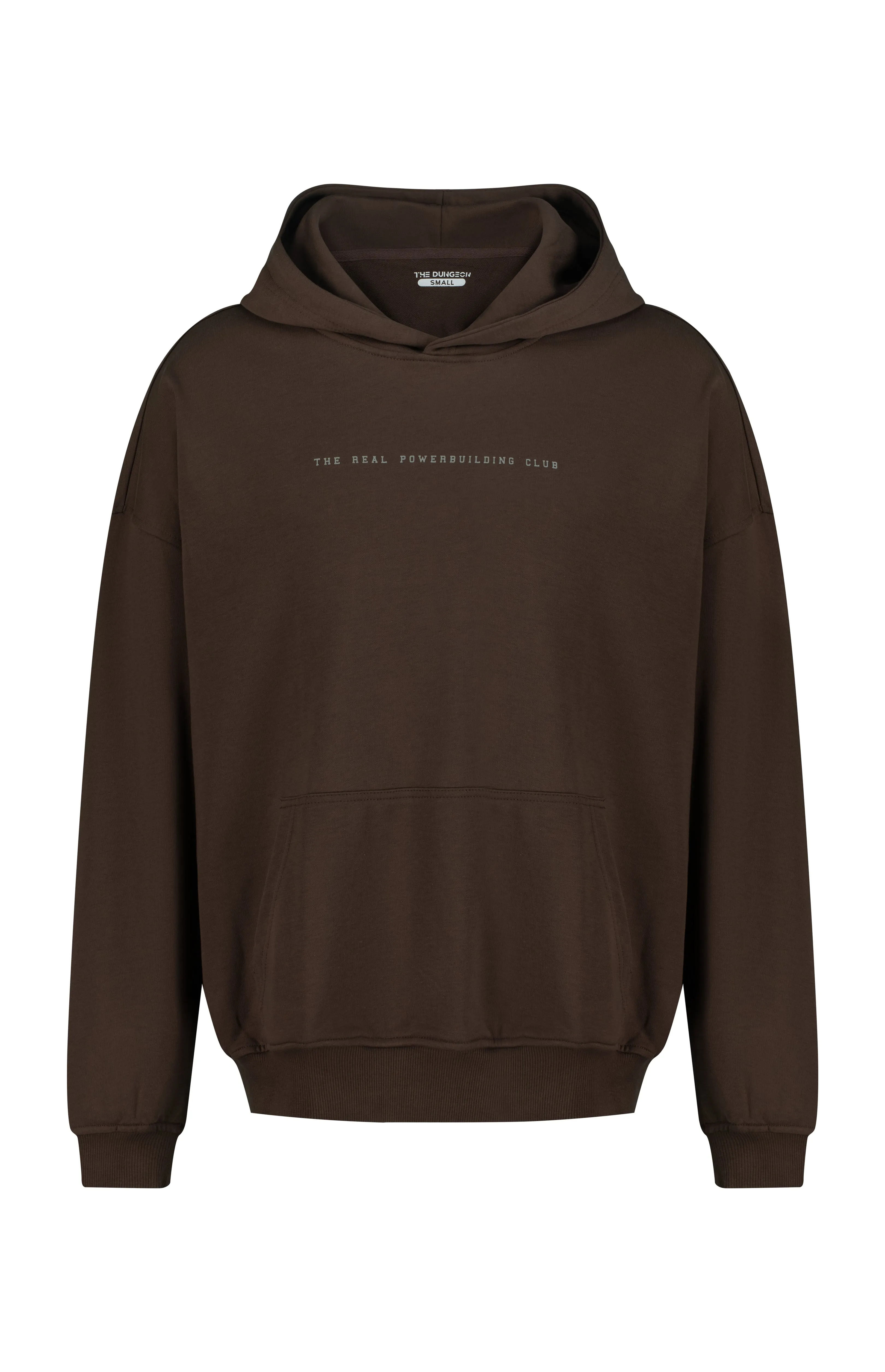 THE REAL POWERBUILDING OVERSIZED - Drop Shoulder Hoodie