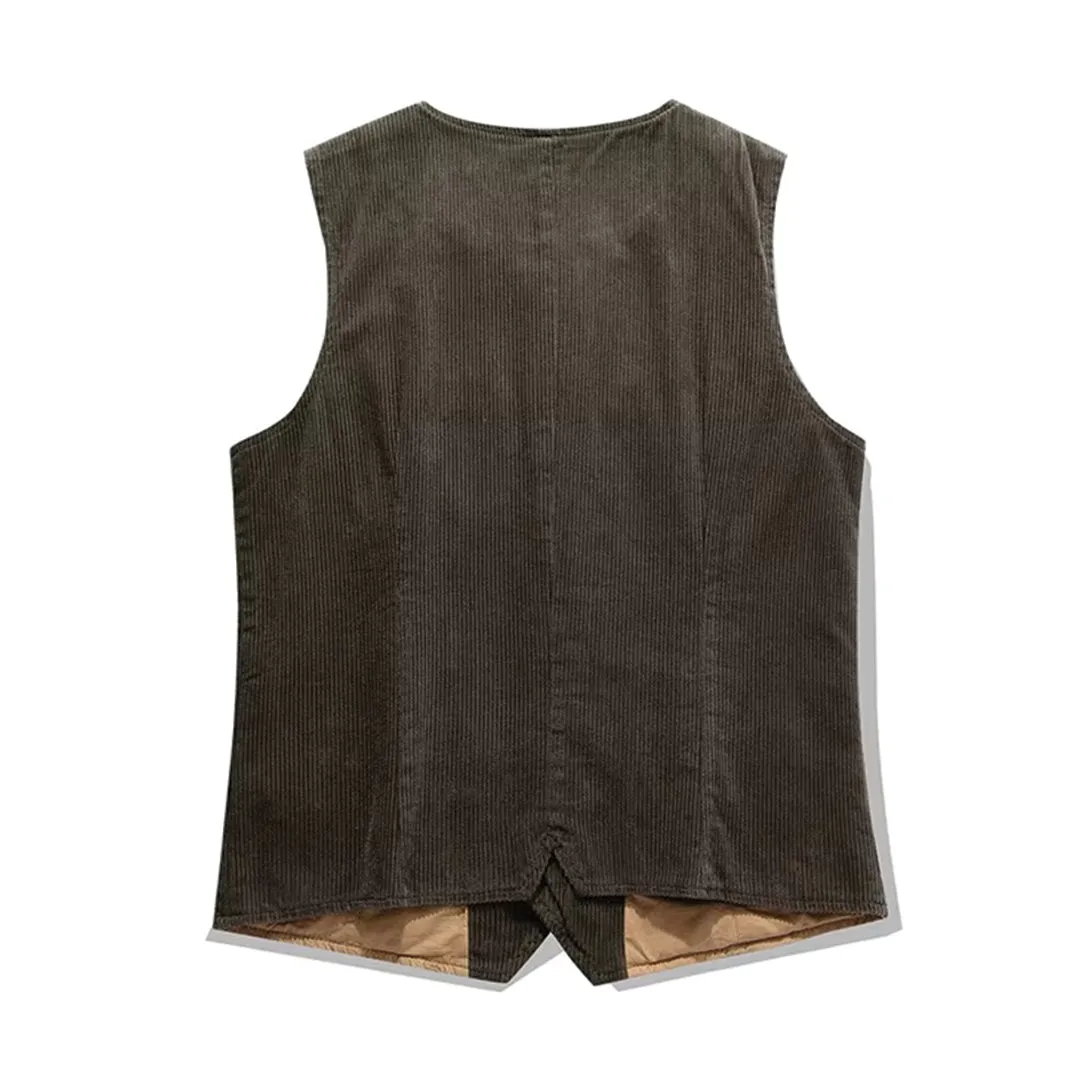 Western Corduroy Vest