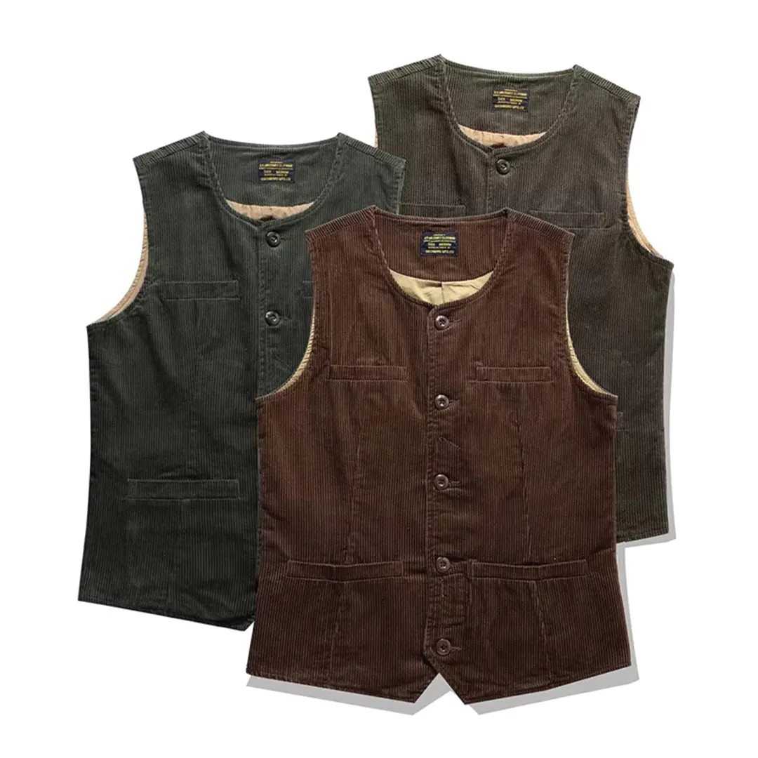 Western Corduroy Vest